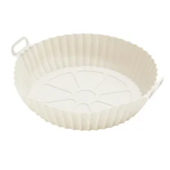 Moule en silicone rond Ø20xH5cm spécial friteuse sans huile et four