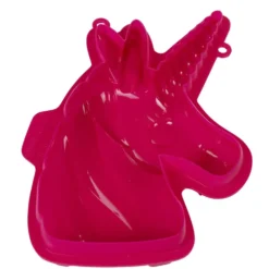 Moule licorne 3D silicone rouge