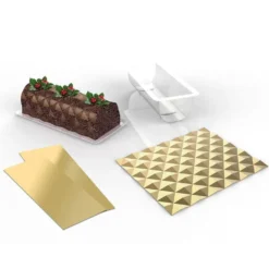 Moule pour bûche de Noël en silicone