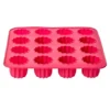 Moule silicone rose 16 cannelés