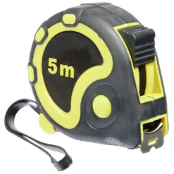 Mètre noir et jaune 5 m