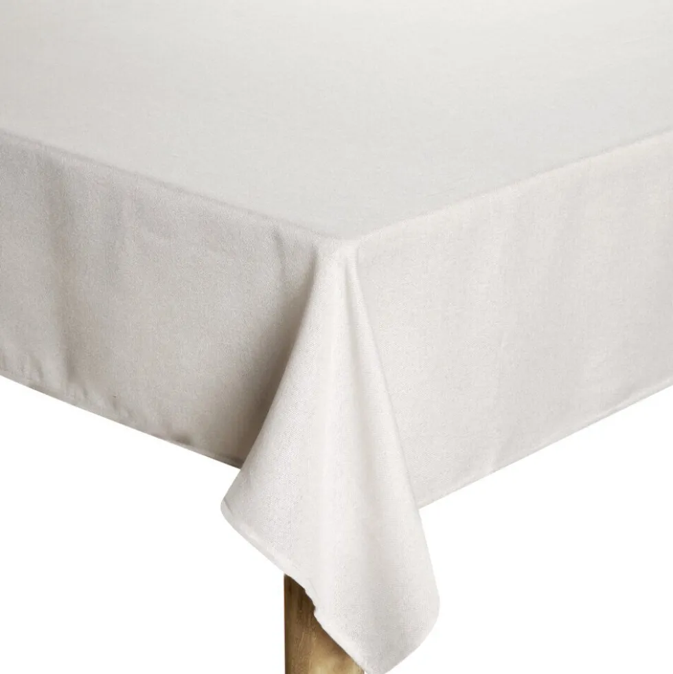 Nappe effet lin imperméable 140x250cm (3 modèles)
