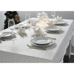 Nappe rectangulaire organza en nylon
