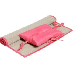 Natte de plage avec coussin 190x60 cm