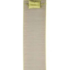 Natte de plage avec coussin 190x60 cm