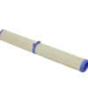 Natte de plage paille contour bleu 60x180cm