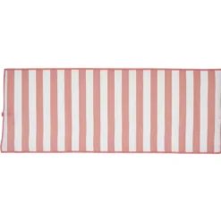 Natte de plage rayure bicolore 160x60cm
