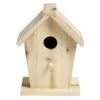Nichoir à oiseaux en bois L15 x l11 x H19 cm