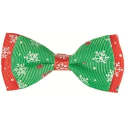 Noeud papillon de Noël pour chien