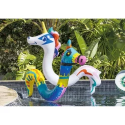 Nouille gonflable licorne