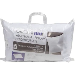 Oreiller à bouillir rectangulaire blanc 45x70 cm
