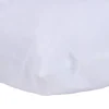 Oreiller carré modulable polyester blanc 60x60cm