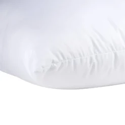 Oreiller carré moelleux polyester blanc Acar'Protect 60x60cm