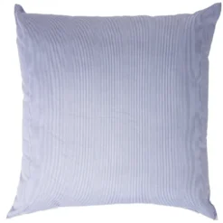 Oreiller carré traditionnel Le Bélier du Nord coton rayures bleu et blanc 60x60cm