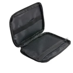 Organisateur de câble pochette zippée noire 19x14cm