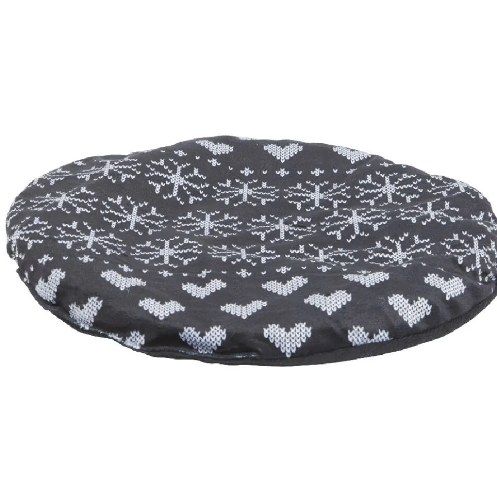 Panier de couchage avec galette noir
