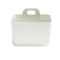 Panier de rangement plastique 15x13xH10cm - 3 modèles