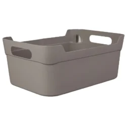Panière en plastique coloré