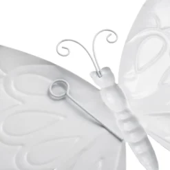 Papillon décoratif à suspendre en métal 37,5xH25cm