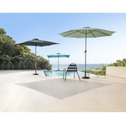 Parasol centré HAVANE gris