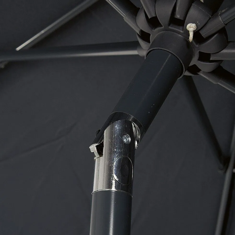 Parasol centré HAVANE gris