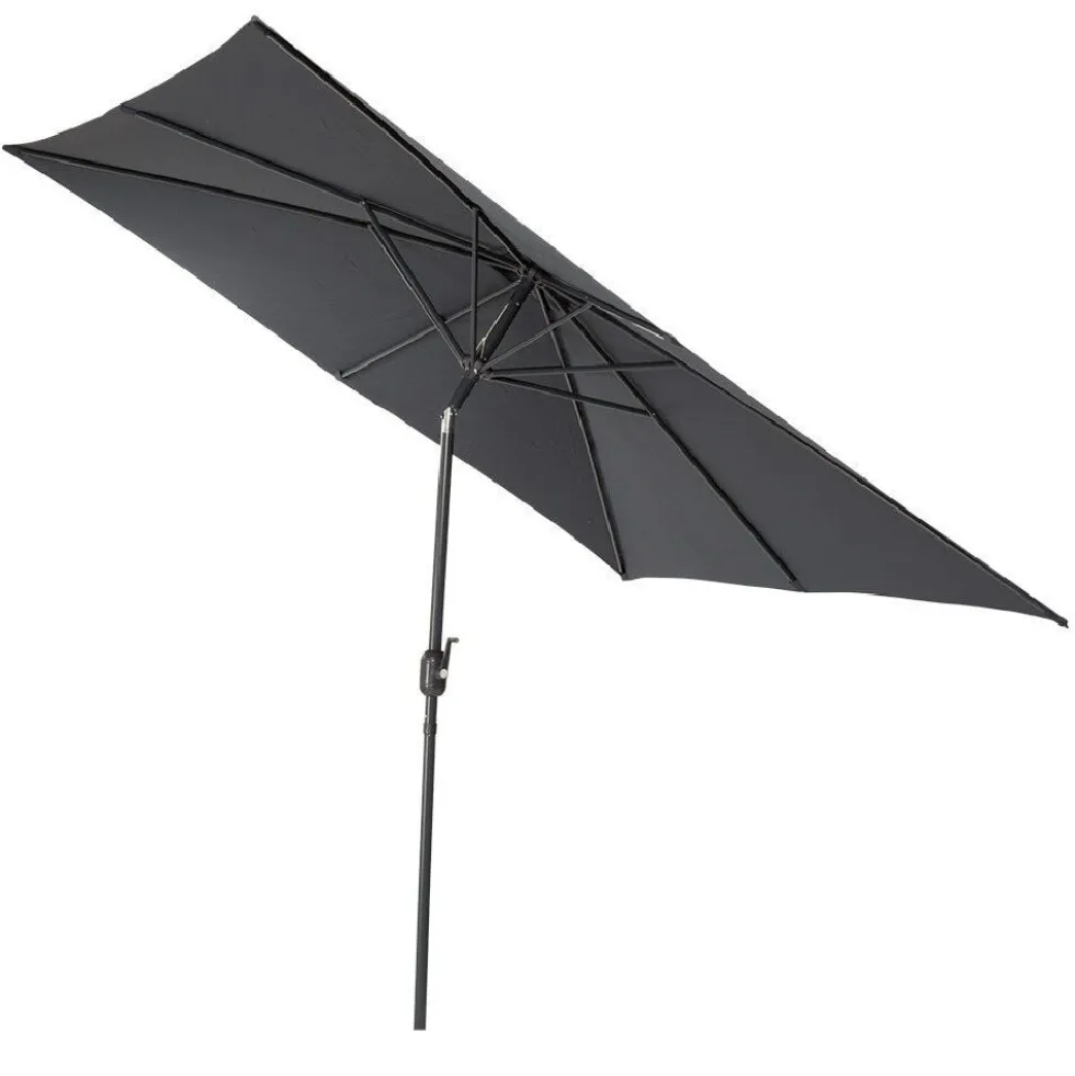 Parasol centré HAVANE gris