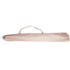 Parasol de plage blanc et rose Ø106xH80cm