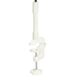 Parasol de plage blanc et rose Ø106xH80cm