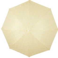 Parasol de plage à clipser Funky jaune Ø106xH85cm