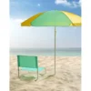 Parasol de plage en métal Ø140xH170cm