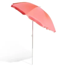 Parasol inclinable Funky orange Ø160xH.195cm