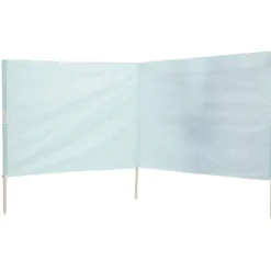 Paravent abri de plage 2en1 Funky bleu et blanc