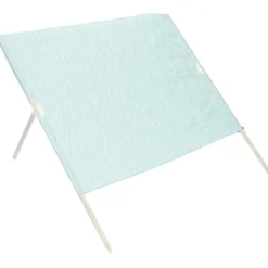 Paravent abri de plage 2en1 Funky bleu et blanc