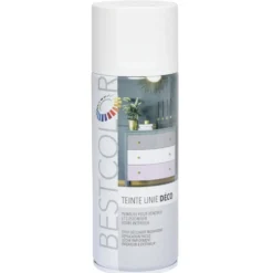 Peinture aérosol blanc mat int/ext 400ml