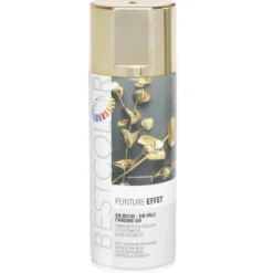 Peinture aérosol Chrome Doré 400 ml