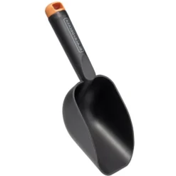 Pelle de rempotage plastique noire 28x7xH8,5cm