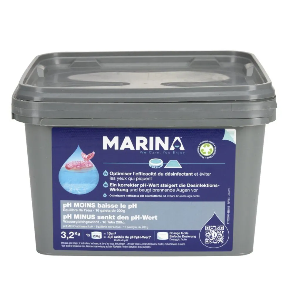 PH moins granulés 3,2kg