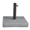Pied de parasol béton 20 kg gris