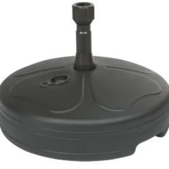 Pied de parasol rond à remplir 20L noir