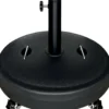 Pied de parasol à roulettes 35kg Ø50xH42cm noir