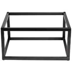 Pieds pour meuble Box Cube métal noir H17,5cm