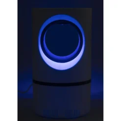 Piège anti-moustique électrique à LED et aspiration Ø13xH22,5cm