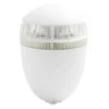 Piège à insectes plastique métal blanc 21LED à aspiration 200m² Ø23xH35cm