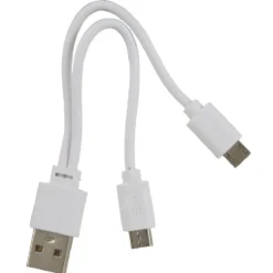 Pile rechargeable USB x4