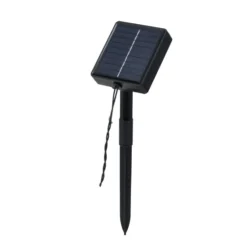 Piquet solaire 20 tiges LED blanc chaud L580xH13,5cm