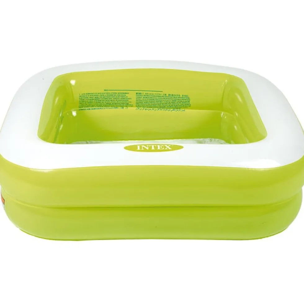Piscinette gonflable enfant carré Intex 85x85xH23cm (2 modèles)