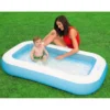 Piscinette gonflable enfant rectangulaire Intex 100x166xH25cm
