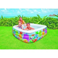 Piscinette gonflable enfant Intex 159x159xH50cm