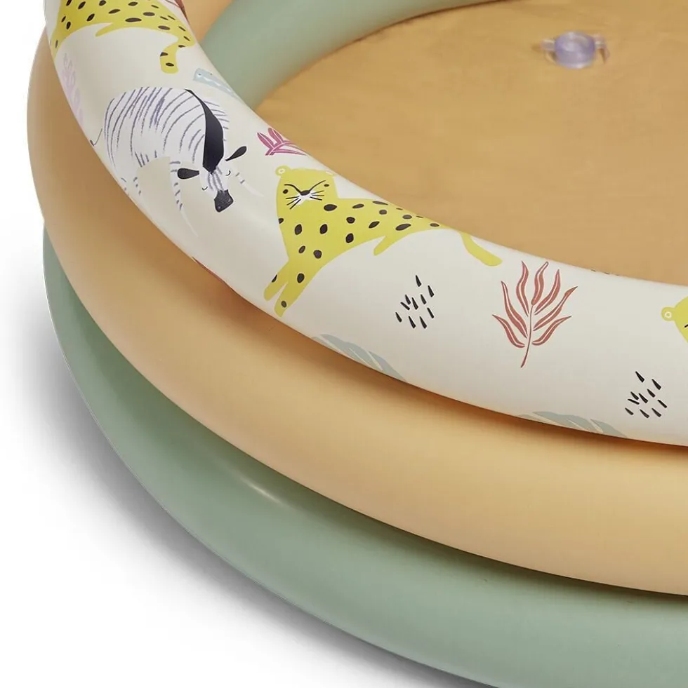 Piscinette gonflable enfant savane Ø87xH25cm