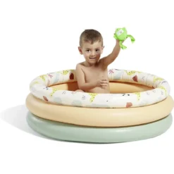 Piscinette gonflable enfant savane Ø87xH25cm